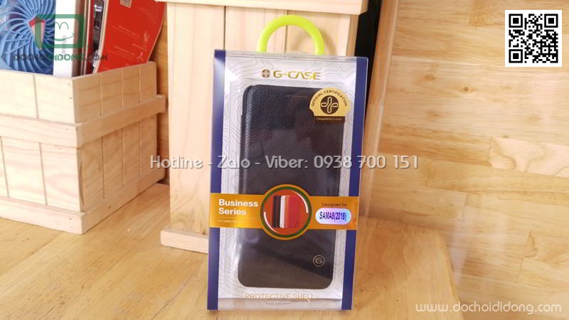 Bao da Samsung A8 2018 G-Case Business Series