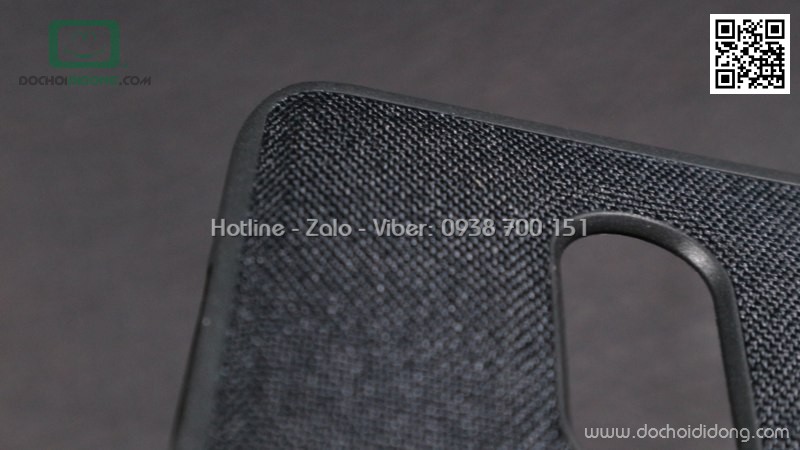 Ốp lưng Xiaomi Redmi Note 4X dẻo vân vải bố