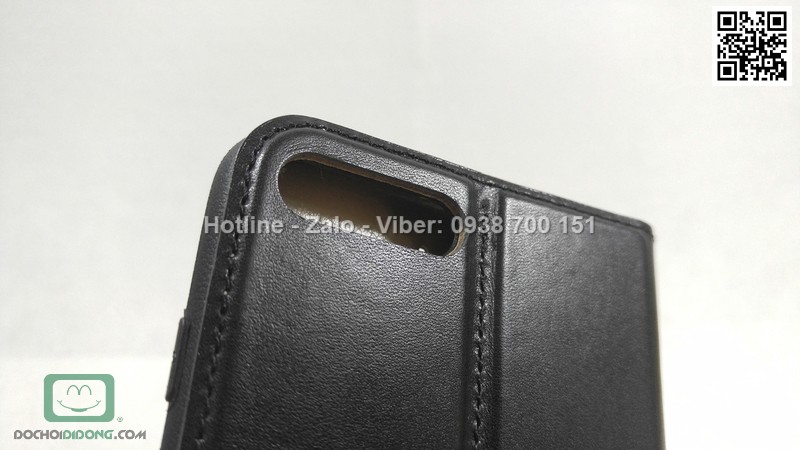 Bao da iPhone 8 Plus Zacase da thật cao cấp