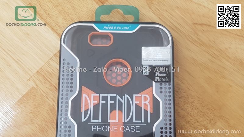 Ốp lưng iPhone 6 6S Nillkin Defender siêu chống sốc