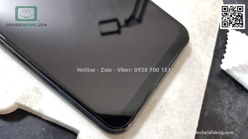 Miếng dán cường lực Lenovo Z5 full màn hình Zacase full keo