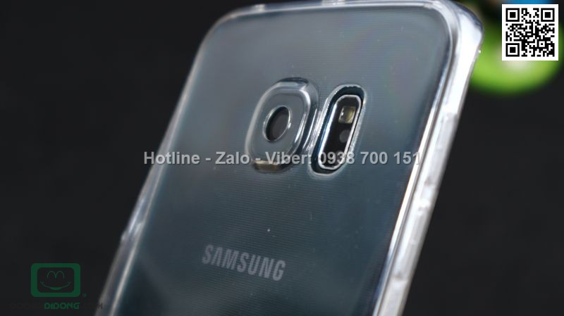 Ốp lưng Samsung Galaxy S6 Edge bảo vệ camera sau