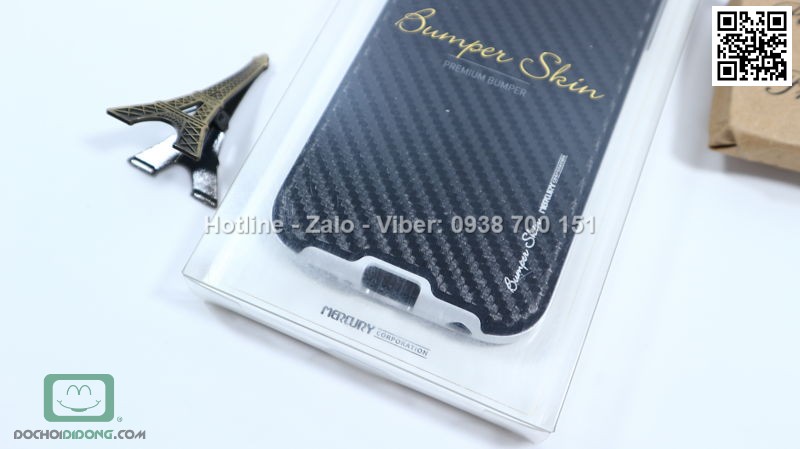 Ốp lưng Samsung Galaxy S6 Mercury Bumper Skin chống sốc