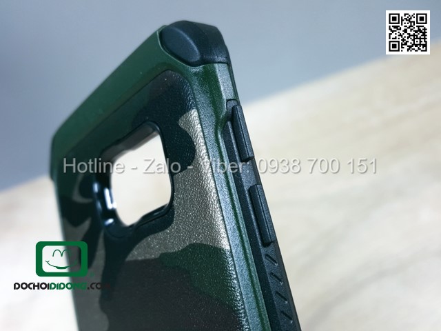 Ốp lưng Samsung Galaxy S6 Edge quân đội chống sốc