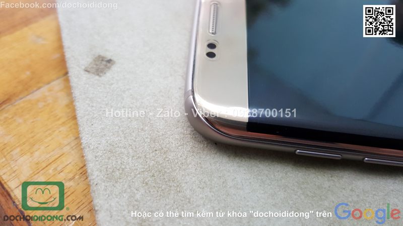 Miếng dán màn hình Samsung S7 Edge Skinomi full screen loại trong