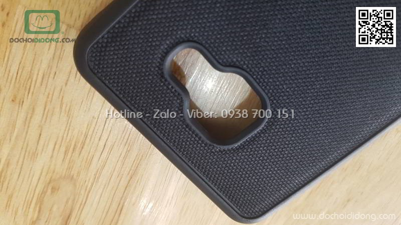 Ốp lưng Samsung Galaxy A7 2016 dẻo vân vải bố