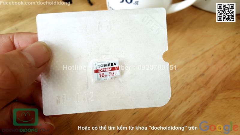 Thẻ nhớ Micro SD Toshiba 16GB