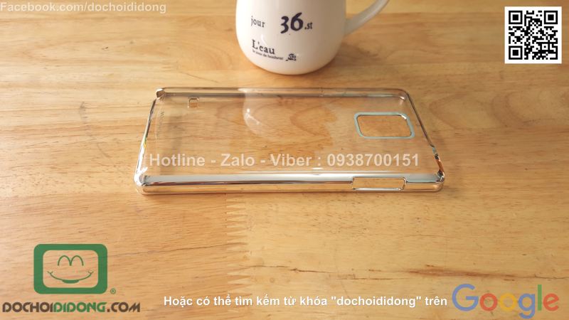 Ốp lưng Samsung Galaxy Note 4 Meephone Noble