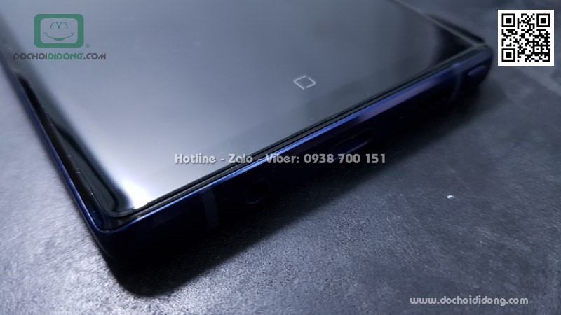 Miếng dán cường lực Samsung Note 9 Zacase trong suốt keo UV cao cấp