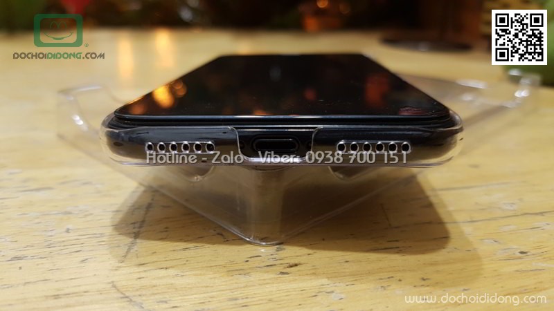 Ốp lưng iPhone X XS Rock Classy bảo vệ camera