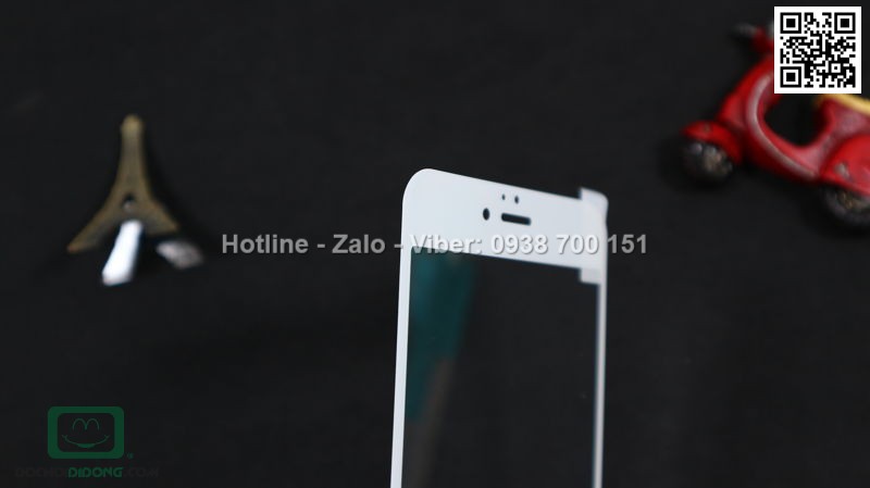 Miếng dán cường lực iPhone 6 6s Plus Nillkin AP Pro full màn hình 9H