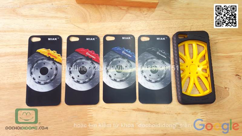 Ốp lưng iPhone 5 5S Miak Wheel Series