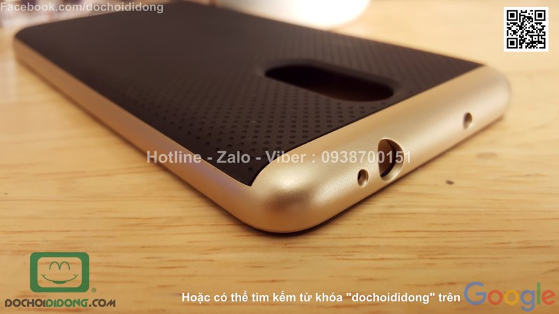 Ốp lưng Xiaomi Redmi Note 3 Ipaky chống sốc