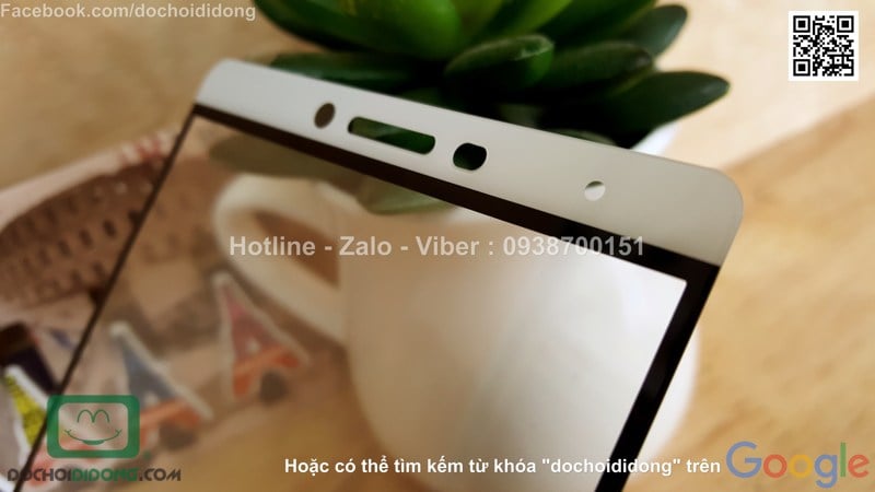 Miếng dán cường lực OPPO R7 Plus KYK full màn hình