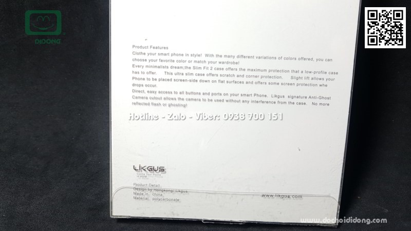 Ốp lưng Vivo X20 Plus Likgus chống sốc vân kim loại