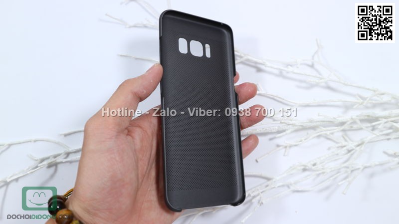 Ốp lưng Samsung Galaxy S8 Loopee lưng lưới chống nóng