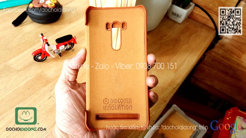 Bao da Asus Zenfone Selfie ZD551K Nillkin Qin