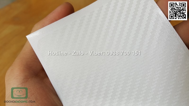 Miếng dán mặt sau Oppo R7 Plus Carbon