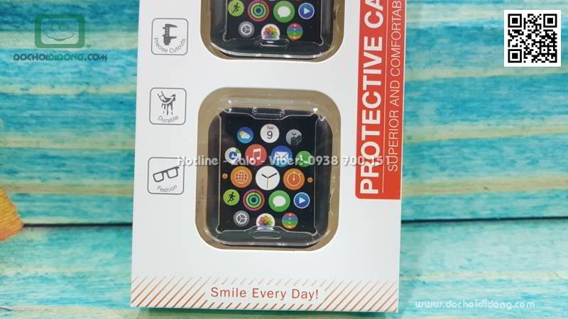 Ốp silicon iSmile dành cho Apple Watch 44mm