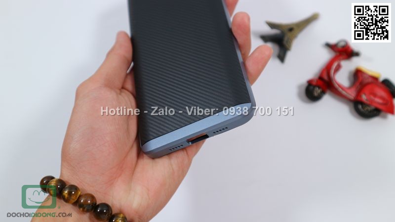 Ốp lưng Xiaomi Mi5 Likgus chống sốc vân carbon