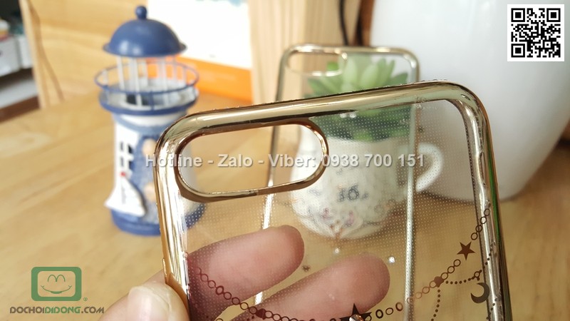 Ốp lưng iPhone 7 Plus đính đá lấp lánh