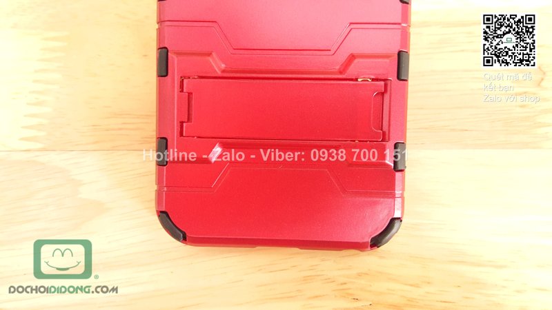 Ốp lưng iPhone 5 5S Iron Man chống sốc có chống lưng