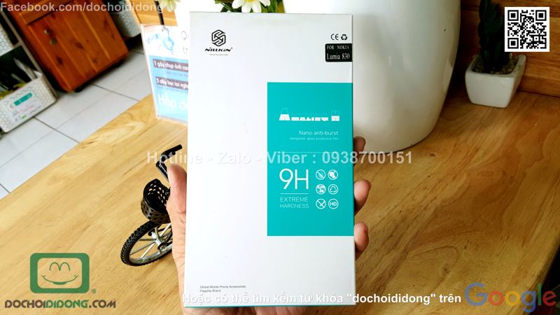 Miếng dán cường lực Nokia Lumia 830 Nillkin 9H