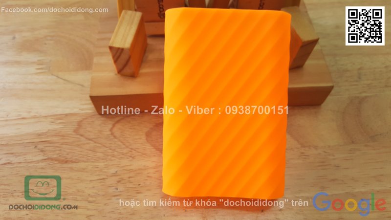 Bao Silicon dành cho sạc dự phòng xiaomi 10000mAh