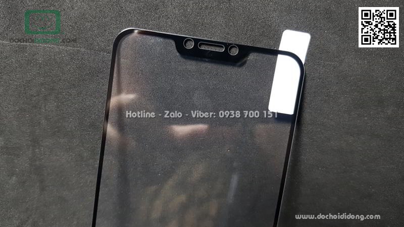 Miếng dán cường lực Asus Zenfone 5z ZS620KL full màn hình Zacase full keo