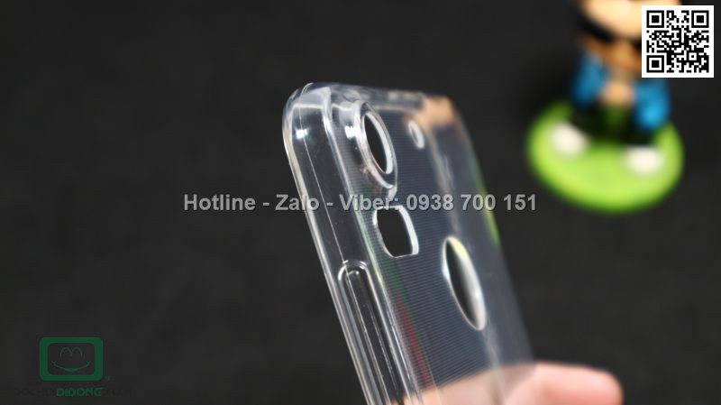 Ốp lưng HTC Desire 10 Pro iSmile dẻo trong siêu mỏng