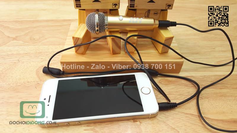 Micro hát karaoke dành cho điện thoại cỡ lớn