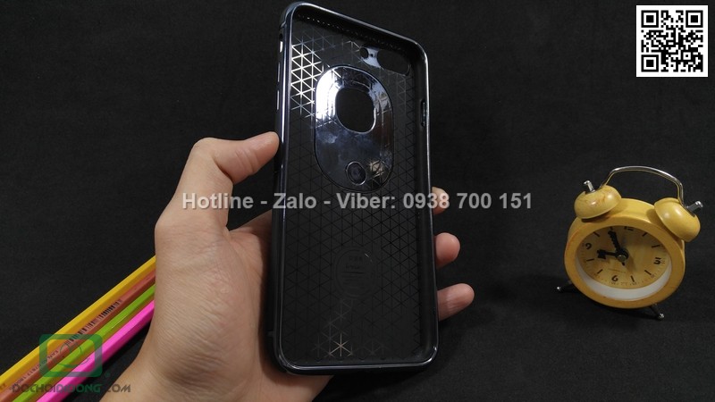 Ốp lưng iPhone 7 Plus iPaky chống sốc có nhẫn đeo