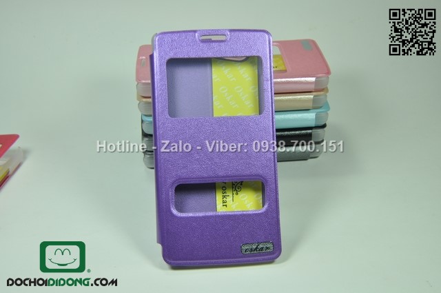 Bao da Oppo Neo 5 Oskar nghe nhanh