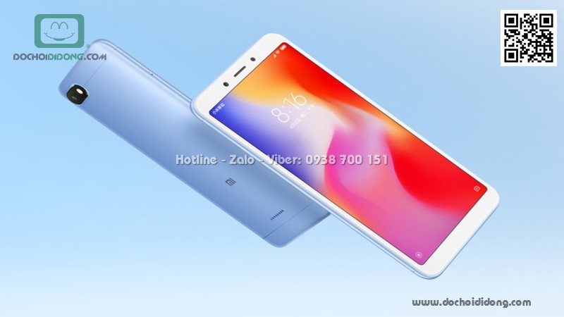 Miếng dán cường lực full màn hình Xiaomi Redmi 6A Zacase full keo