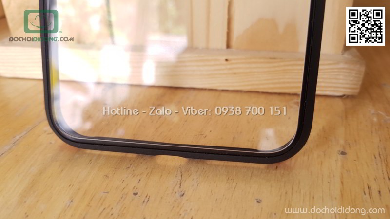 Ốp lưng iPhone 7 8 Plus Sulada lưng kính trong viền màu