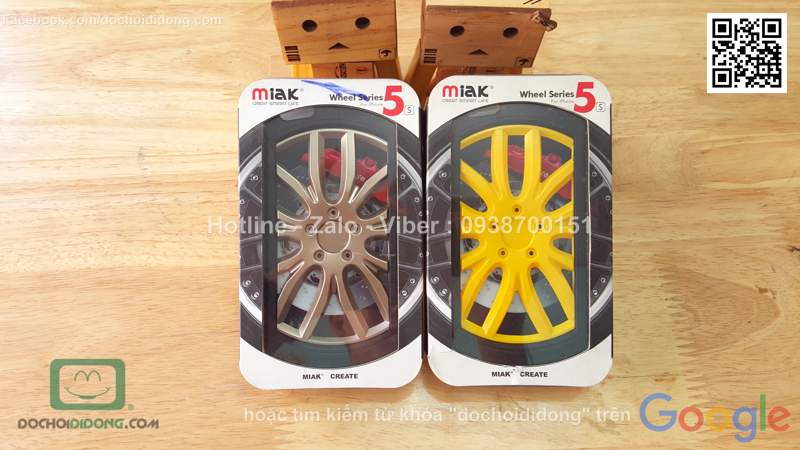 Ốp lưng iPhone 5 5S Miak Wheel Series