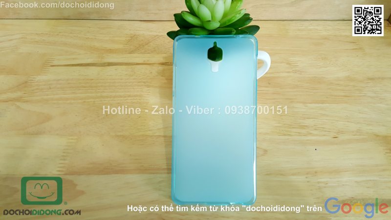 Ốp lưng Xiaomi Mi4 dẻo viền trong