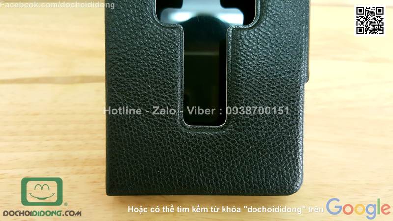 Bao da Blackberry Z10 Piercedan nghe nhanh quai gài