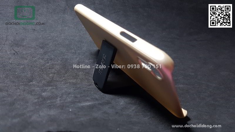 Ôp lưng iPhone Xs Max Nillkin vân sần