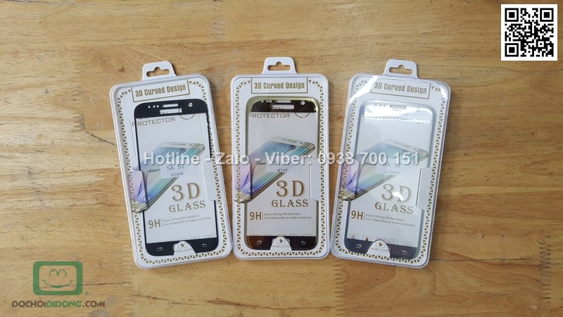 Miếng dán cườg lực Samsung Galaxy S7 9H full màn hình