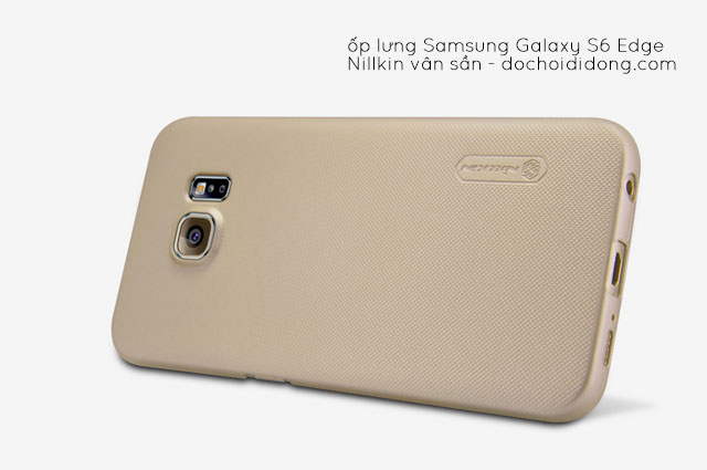 Ốp lưng Samsung Galaxy S6 Edge Nillkin vân sần