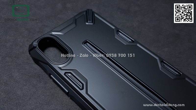 Ốp lưng iPhone X XS Ringke Dual X chống sốc