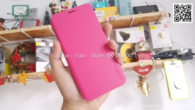 Bao da Samsung J7 Plus X-Level Fib Color