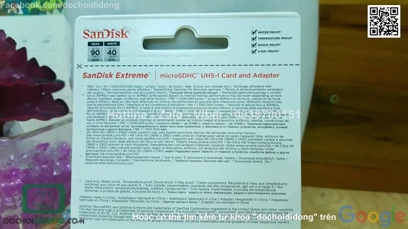 Thẻ nhớ Sandisk microSD 4K 32GB Class 10 600x