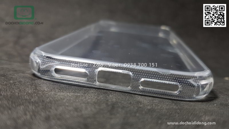 Ốp lưng iPhone XR Likgus lưng cứng viền trong chống sốc