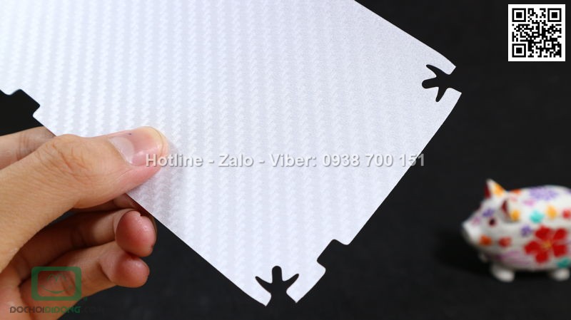 Miếng dán mặt sau HTC Desire 820 Carbon