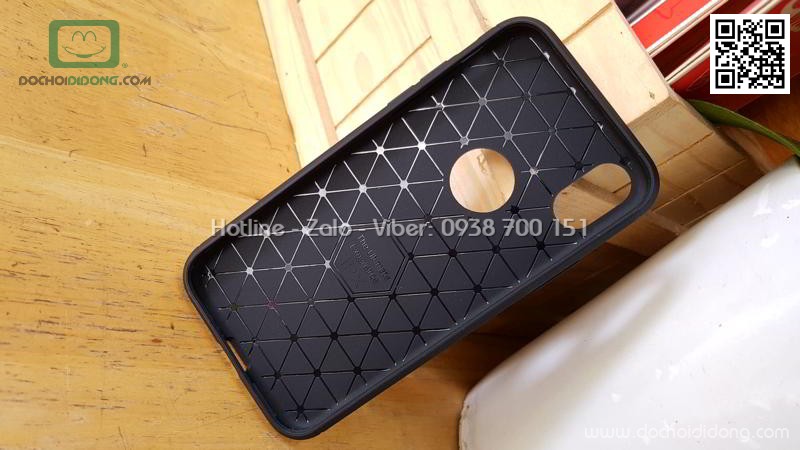 Ốp lưng iPhone X XS Likgus chống sốc vân kim loại