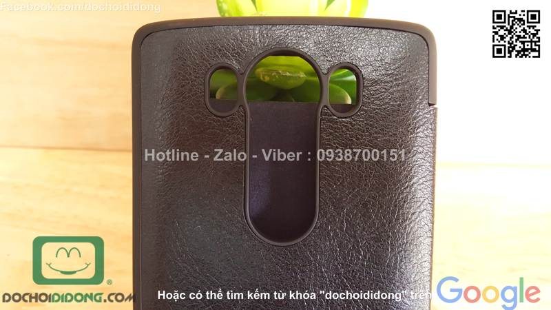 Bao da LG V10 Nillkin QIN giả da cao cấp