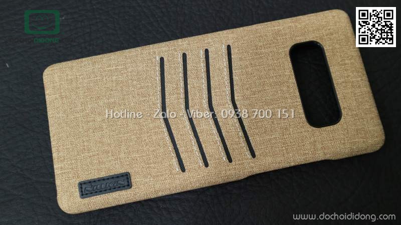 Ốp lưng Samsung Note 8 Nillkin Classy vân vải nhét card