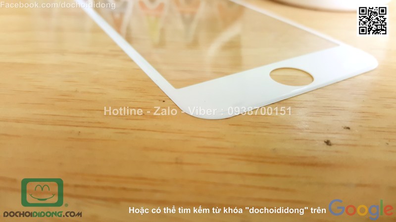 Miếng dán màn hình iPhone 8 Baseus full màn hình 9H